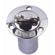 FUEL KEY screw cap 38mm / 1.5 inch 316 AISI Embossed Deck Filler